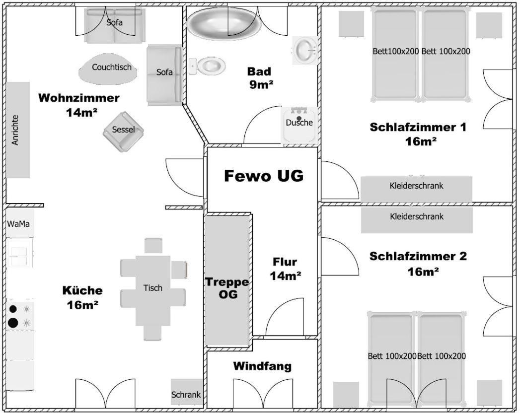 Ferienwohnung Landliebe Лер Екстериор снимка